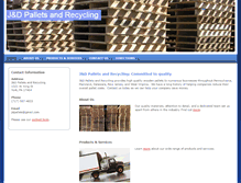 Tablet Screenshot of jdpallets.com